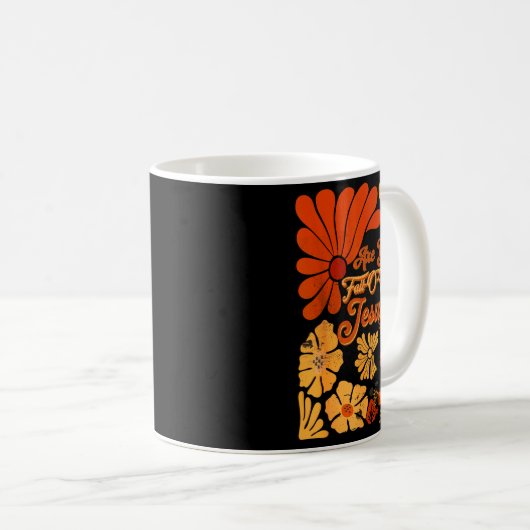 Mug Boho Christian Fall Thanksgiving Are You Fall-o-we (Devant droit)