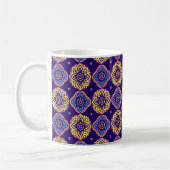 Mug Boho coloré Chic Mandala Motif (Gauche)