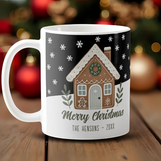 Mug Boho Cookie House Flocons de Famille