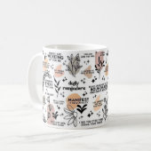 Mug Boho Daily rappelle les affirmations Mug, 11 oz (Devant gauche)