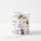 Mug Boho Daily rappelle les déclarations (Centre)
