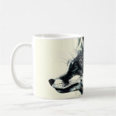 Mug Boho Floral Fox Faune Nature (Gauche)