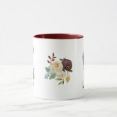 Mug Boho Floral Monogram S Café (Centre)