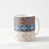 Mug Boho Floral Stripes : Ethnic Seamless Collection (Devant droit)