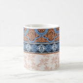 Mug Boho Floral Stripes : Ethnic Seamless Collection (Centre)