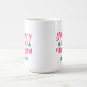 Mug Boho Joyeux Noël rose pâle (Centre)