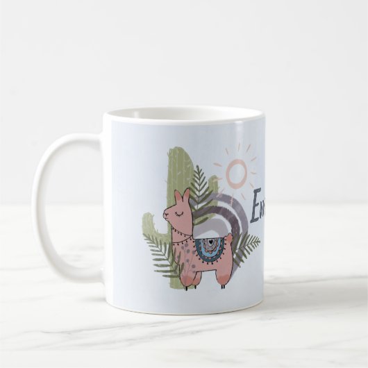 Mug Boho Llama (Gauche)