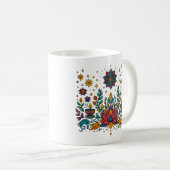 Mug Boho Lotus Mind Art (Devant droit)