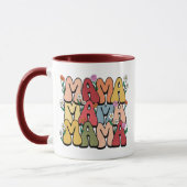 Mug Boho "Mama" Stacked Typography (Gauche)