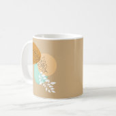 MUG BOHO MINIMALIST FEUILLES (Devant gauche)