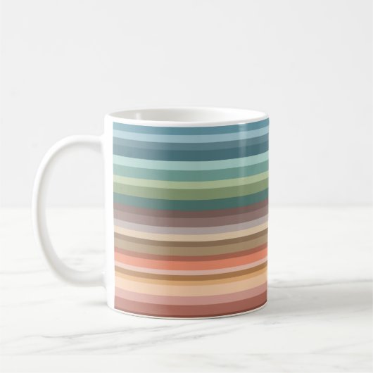 Mug Boho Modern Chic Stripes (Gauche)