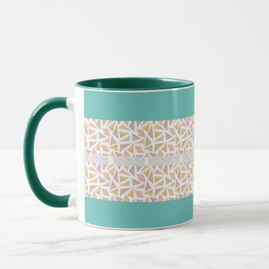 Mug Boho Motif Design (Gauche)
