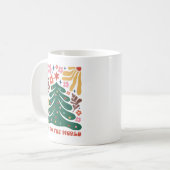Mug Boho Noël Joy au monde (Devant gauche)