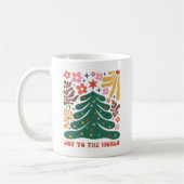 Mug Boho Noël Joy au monde (Gauche)
