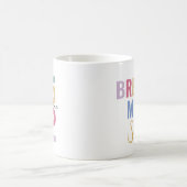 Mug Boho Pastel Couleur Yogi Avec Nom Motivation Citat (Centre)