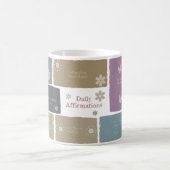 Mug Boho Positive Affirmation Cadeau avec Inspirationa (Centre)