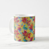 Mug BOHO Red Floral Design (Devant gauche)