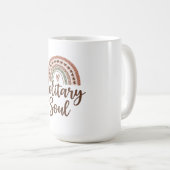 Mug Boho style âme solitaire (Devant droit)