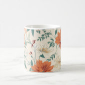 Mug Boho style fleurs couleurs motifs (Centre)
