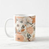 Mug Boho style fleurs couleurs motifs (Gauche)