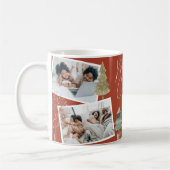Mug Boho Terracotta Multi photo Pine Tree de Noël (Gauche)