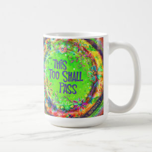 Mug Boho This Too Doit Passer Devis Green Inspirivity