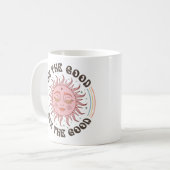 Mug Boho Trendy Inspirational Motivational Cadeau (Devant gauche)