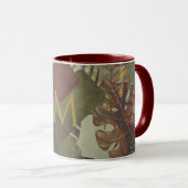 Mug Boho tropical monstère feuille de palmier 70's été (Devant droit)