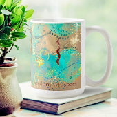 Mug Boho Turquoise Et Golden Ancienne Sagesse