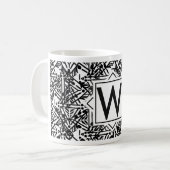 Mug Boho W Monogramme (Devant gauche)