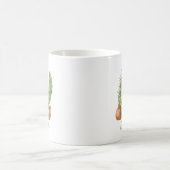 Mug Boho Watercolor Cactus Pampas Plant Personalized (Centre)