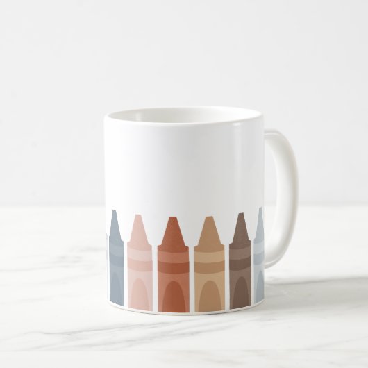 Mug Boho Worlds Plus Grand Enseignant Crayon (Devant droit)