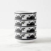 Mug Boire avec des chats noirs (Centre)