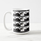 Mug Boire avec des chats noirs (Gauche)