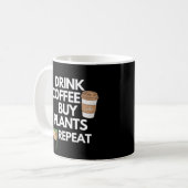 Mug Boire Café Acheter Plantes Répéter (Devant gauche)