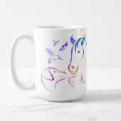 Mug Boire Café Économiser Animaux Prendre Naps Amoureu (Gauche)