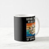 Mug Boire Café Lire Livres Démanteler Les Systèmes D'O (Devant droit)
