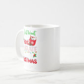 Mug Boire Chocolat Chaud Et Regarder Les Films De Vaca (Devant gauche)