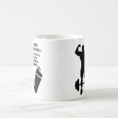 Mug Boire de façon responsable Ne pas déverser votre t (Centre)