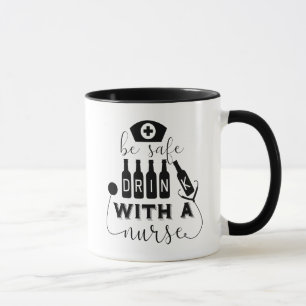 Mug Boire en toute sécurité avec une infirmière