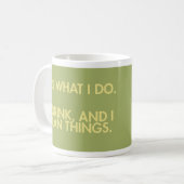 Mug Boire et planifier le fournisseur (Devant gauche)