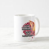 Mug Boire Retro Humour de femme au foyer (Devant droit)
