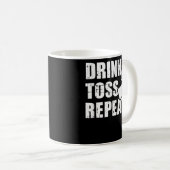 Mug Boire Toss Répéter Cornhole (Devant droit)