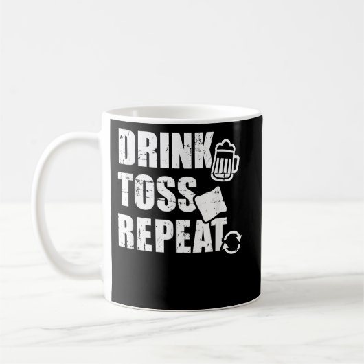 Mug Boire Toss Répéter Cornhole (Gauche)