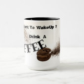 Mug Boire un café (Centre)