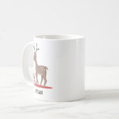 Mug Bois Animaux Cadeau Personnalisé Chocolat Chaud (Devant gauche)