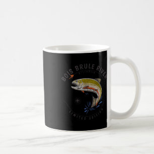 Mug Bois Brule River Wisconsin Volet Pêche Souvenir Bo