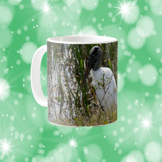 Mug Bois cigogne Oiseau Floride Wetlands Photo