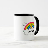 Mug Bois d'arachides personnalisées | Ajouter Votre No (Devant droit)