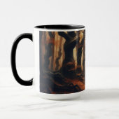 Mug Bois d'automne gothique (Gauche)